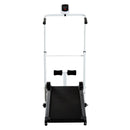 Tapis Roulant Magnetico con Monitor LCD e Barra Sit-up Pieghevole in Acciaio 