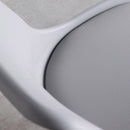 Set 4 Sedie 83x49x43 cm in Similpelle da Interno Grigio