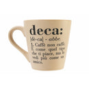 Set 3 tazzine Caffè "Deca" Ø5x5,5 cm in Bone China VdE Tivoli 1996 