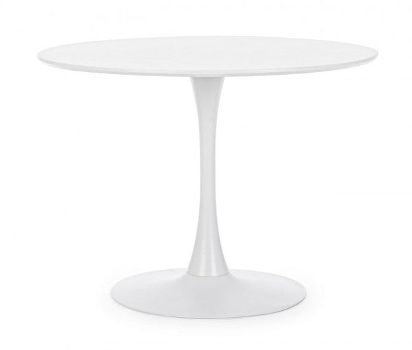 Tavolo Ø100x75h cm Bloom Bianco Opaco acquista