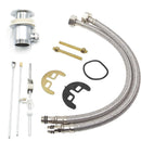 Rubinetto per Bidet Monocomando in Acciaio con Scarico Pop-Up