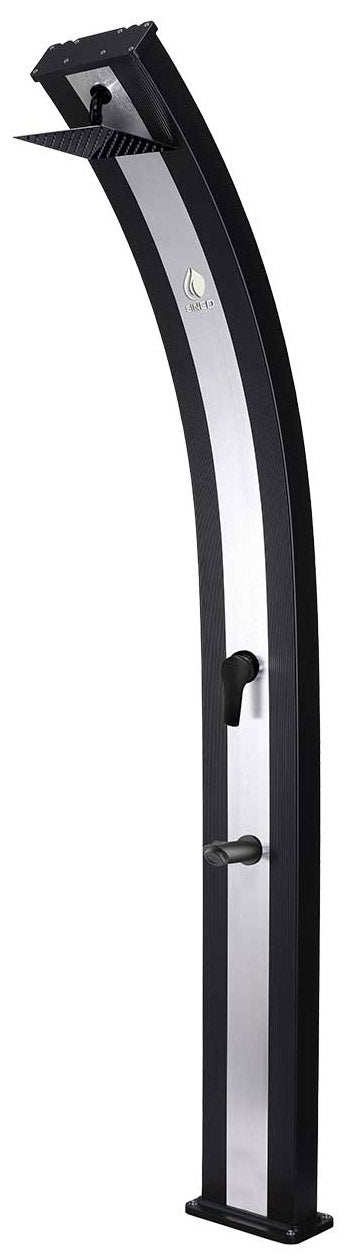 Garten-Solardusche 40 l Sined Ella Black Mixer und Fußwascher sconto