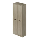 Armadio Portascope 71x38x182 cm con 5 ripiani Gabriella argilla