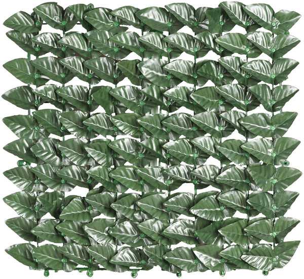 acquista Arella Künstliche synthetische Hecke 1 x 2 m in Polypropylen-Bauer-Lorbeerblättern