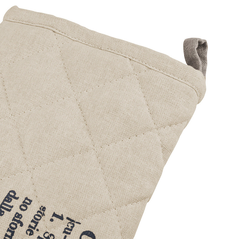 Guanto "cucina"  in Cotone VdE Tivoli 1996 Crema