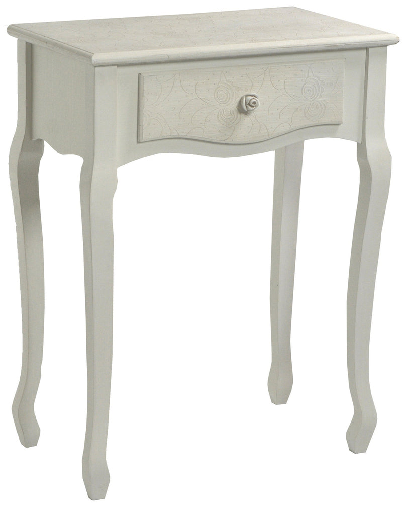 Consolle 1 Cassetto in Legno Lipsia