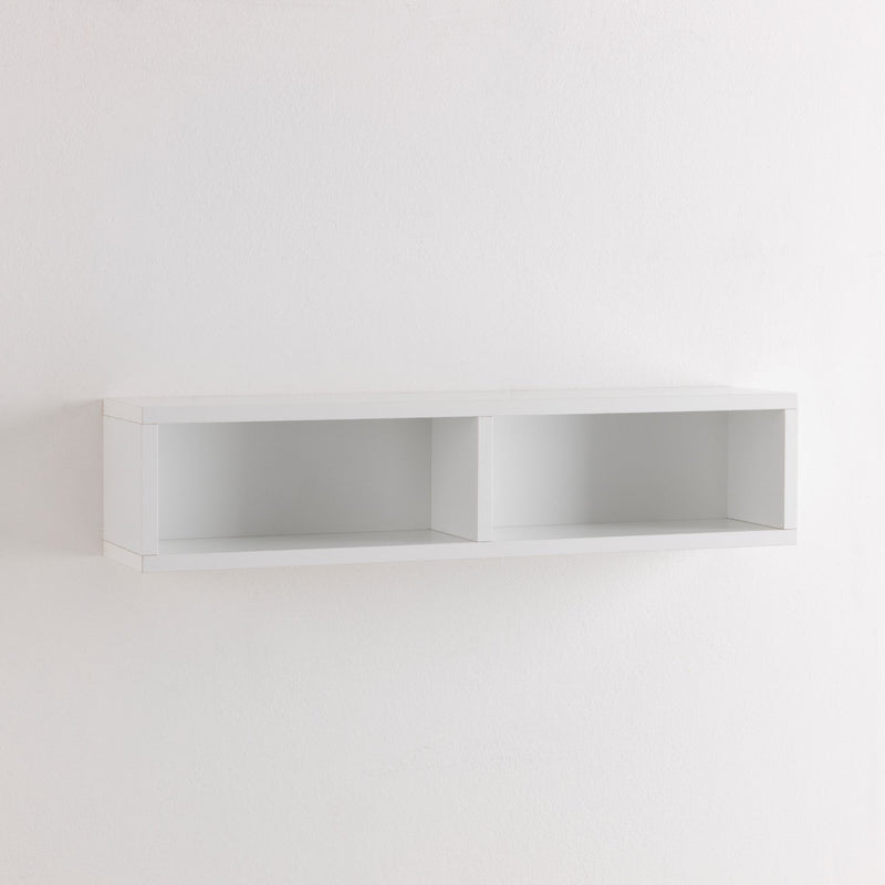 Pensile a Giorno 2 Vani da Soggiorno 17,5x16x78,2 cm TFT Belsk Bianco Opaco