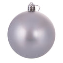 Set 8 Palle di Natale Ø7 cm in Plastica Argento