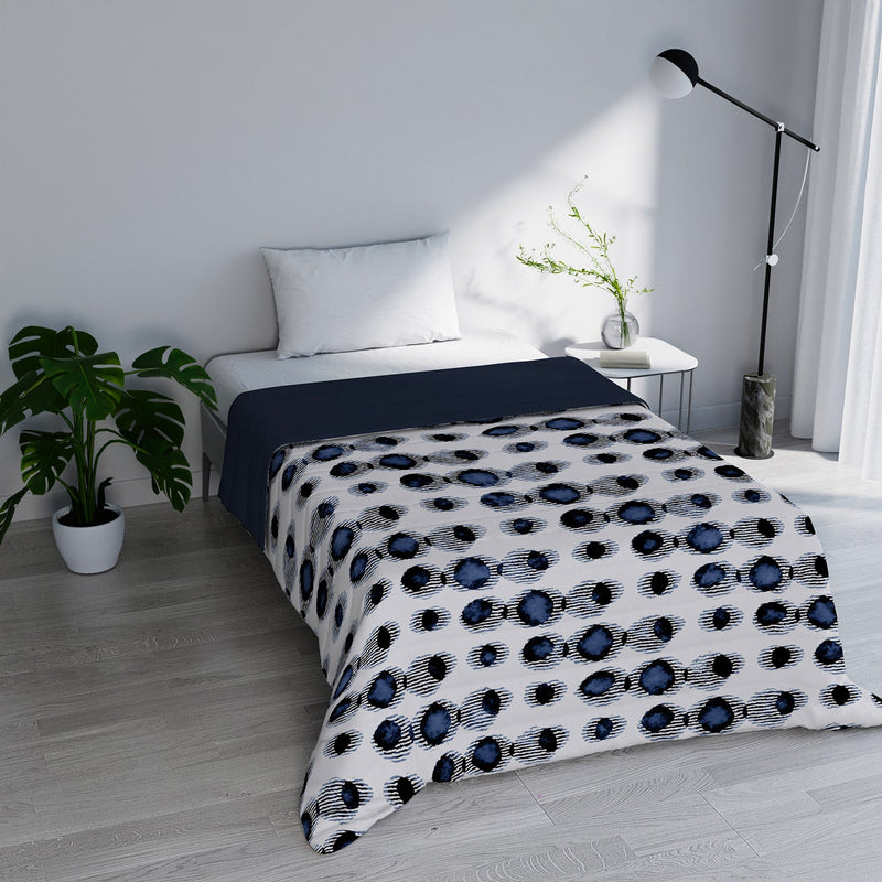 Trapuntino Estivo in Microfibra 100 gr con Stampa Optical Basic Varie Misure