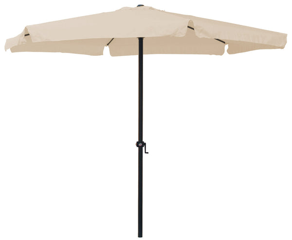 prezzo Runder Sonnenschirm Ø 300 cm Stahlkonstruktion für Outdoor Garden Ecru