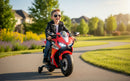 Moto Elettrica per Bambini Licenza Ufficiale Honda CBR1000RR 10,8V 3,1Ah Rosso