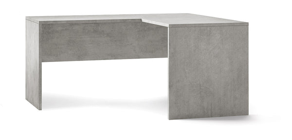 acquista Scrivania da Ufficio Angolare Destra 160x76x150 cm Cemento