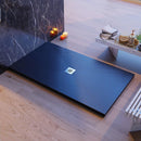 Piatto Doccia in Pietra Bonussi Ardesia Stone Central Nero Varie Misure