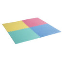 Tappeto Puzzle 24 Pezzi in EVA per Bambini 610x610x10mm 