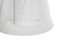Paralume da Soffitto Net Ø31x33 cm Metallo Bianco