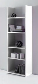 Libreria da Parete con 5 Ripiani in Melamina 56x29x184cm TFT  Boost Bianco