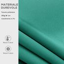 Tenda da Sole Avvolgibile a Parete 3x2.5m Verde Scuro 