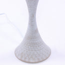 Lampada da Tavolo Ø23xH46 cm in Metallo Grigio