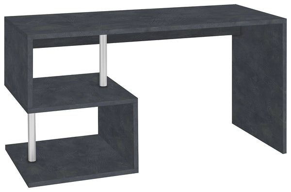 Scrivania con 2 Ripiani 140x60x77,5 cm Esse Ardesia online