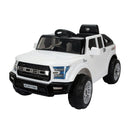 Macchina Elettrica per Bambini 12V Fuoristrada Bianca 