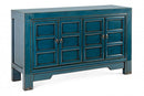 Credenza 4 Ante 133x40x82h cm Jinan Blu 