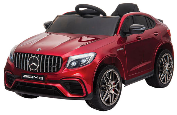 sconto Elektroauto für Kinder 12V Mercedes GLC 63S Coupé Bordeaux Metallic