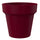Vaso Ø115x105 cm in Resina Arkema POT M Ruby
