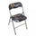 Klappbarer Gartenstuhl Slim 44 x 45 x 79 h cm aus New York Steel