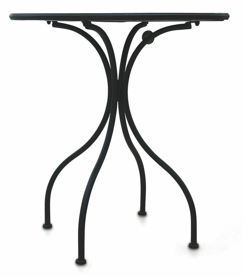 Tavolo da Giardino Rotondo in Ferro Battuto con Mosaico Soriani Cipro