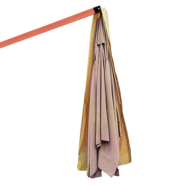 online Custodia per Ombrellone da Giardino a Sbalzo 3x4m in Poliestere Marrone