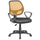Task Bürostuhl in Tosini Atlanta Orange/Schwarz Stoff und Mesh