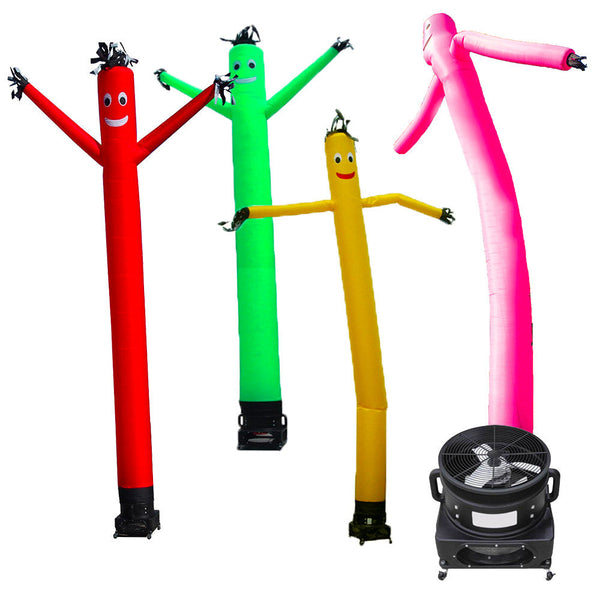 Choreografische Sky Dancer Höhe 6 Meter mit Motor inklusive Happy Air Events Verschiedene Farben sconto