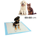Set 10 traverse assorbenti 60x60 cm per cani e gatti cattura odori