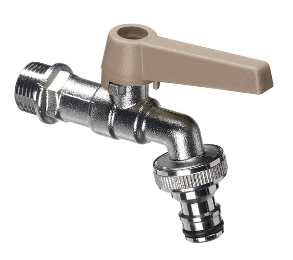 prezzo Rubinetto a Sfera per Fontana da Giardino con Leva Colorata Belfer RUB/028 Tortora