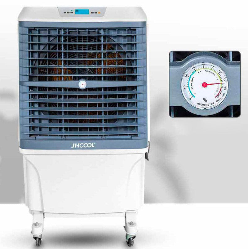 Raffrescatore Evaporativo Portatile 57 Litri 380W Sined Mobile 801 Bianco e Grigio