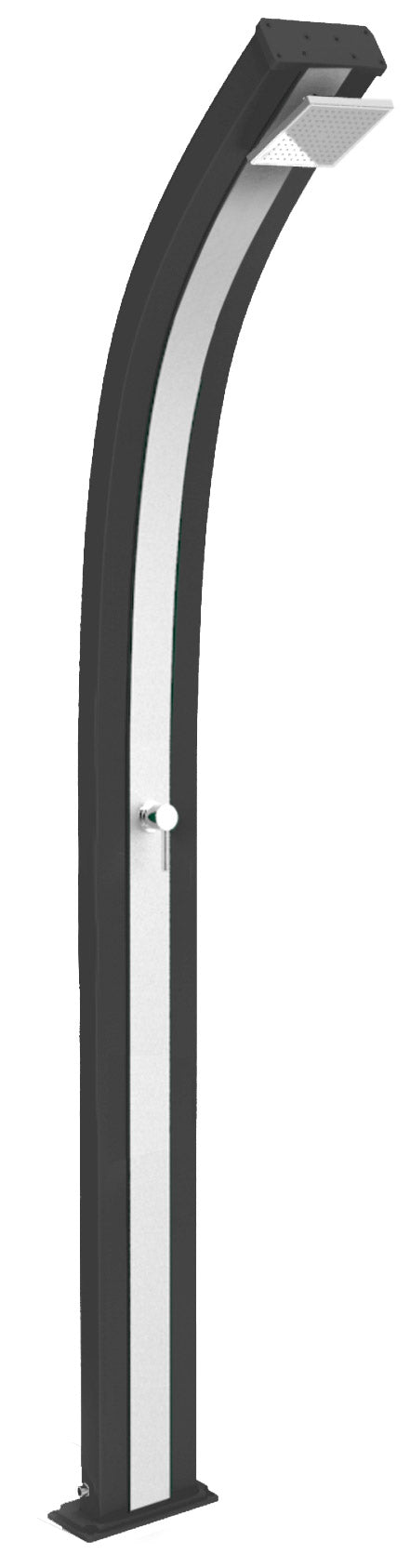 prezzo Doccia da Giardino Miscelatore Arkema Spring Grigio Antracite Inox