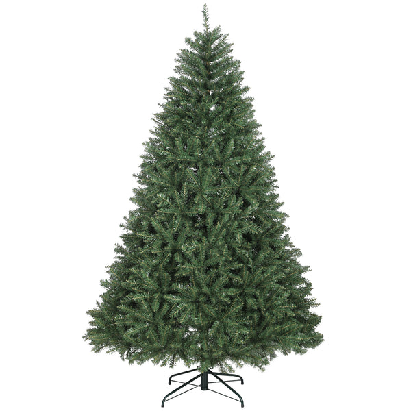 Albero di Natale Artificiale  210 cm 2641 Rami a Cerniera e Base in Metallo Verde online