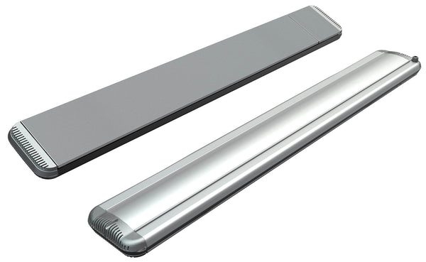 acquista Elektrischer Infrarot-Heizstrahler 141 x 20,1 x 5,8 cm Decke 1800 W aus Aluminium dimmbar Moel Hot-Top Silber