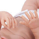 Bambola Bebè Neonato con Pigiama Rosa 36cm JC Toys