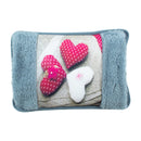 Borsa Acqua Calda Elettrica Scaldamani Ricaricabile Grigio