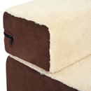 Scala 3 Gradini per Animali Domestici 54x54,5x23 cm  Friendly Beige e Marrone