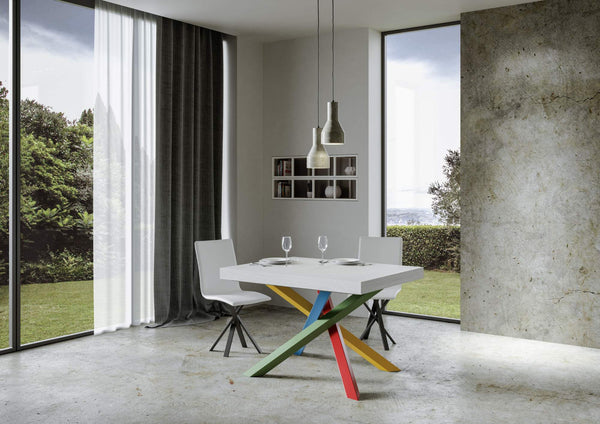 Tavolo 130x90x77 cm Volantis Fix Bianco Frassino prezzo
