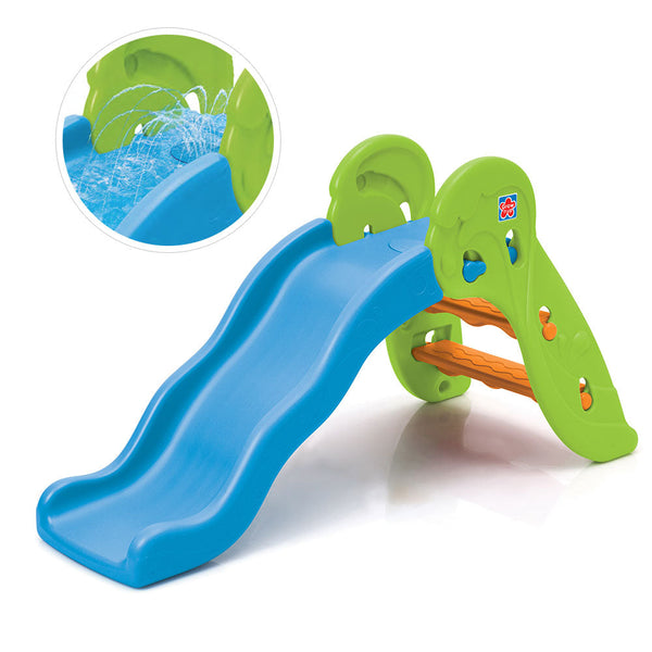 Wasserrutsche mit Spritzwasser-Spielset für Kinder für den Außenbereich sconto
