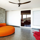 Ventilatore da Soffitto 3 Pale in Legno Ø178 cm 5 Velocità Sulion Taunus