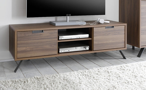 TV-Schrank 2 Türen 2 Nischen 47x156x50cm TFT Palm Nussbaum online