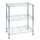 Tosini Light Series Regal aus verchromtem Stahl
