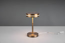 Lampada da Tavolo da Interno a LED SMD in Metallo Ottone anticato