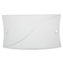 Applique 1xE27 Montatura Bianco Vetro Lastra Bianco E-Energy Serena