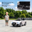 Macchina Elettrica per Bambini 12V con Licenza Audi TT Bianco