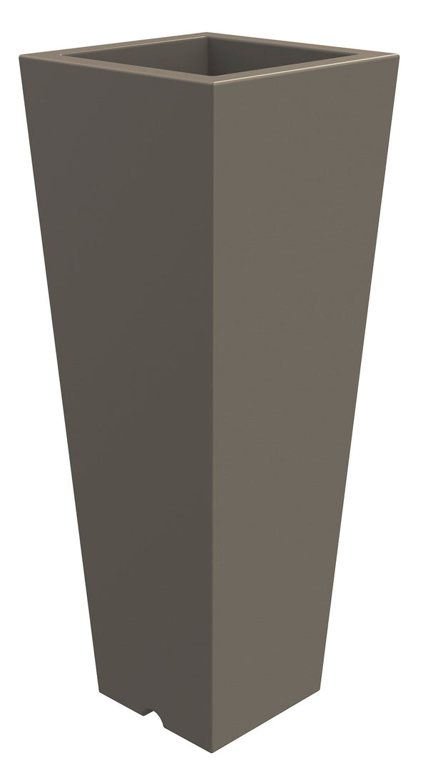 Vaso 34x86 cm in Resina Arkema Quadro 86 Dove Grey acquista